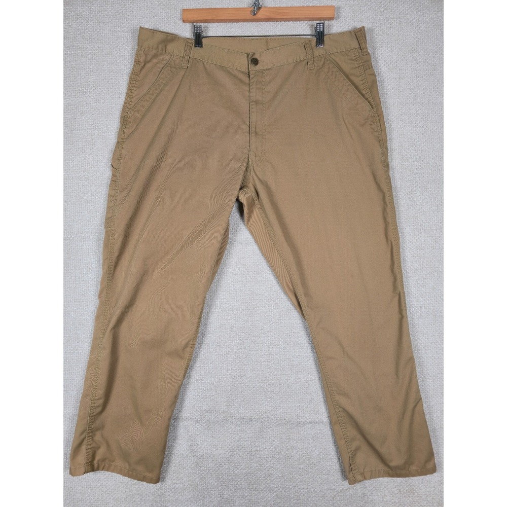 Lakin McKey Trading Co Mens Tan Cotton Carpenter‎ Work Pants 44x30 Fits *42x30*